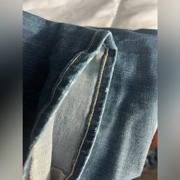 S.M.N. Men’s Straight Jeans Hunter in Waver Size 38 Whiskering Dark Denim - Picture 6 of 13